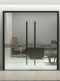 玻璃防撞条 logo样机