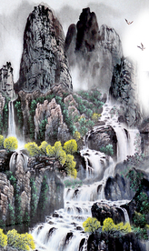 山水装饰画