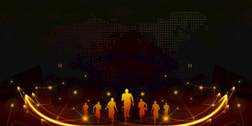 炫酷流光炫彩光效图片