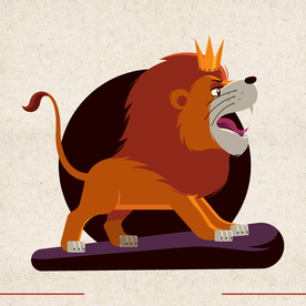 矢量动物 矢量植物 插画 手绘