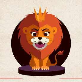 矢量动物 矢量植物 插画 手绘