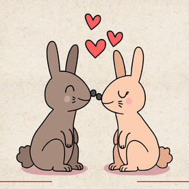 矢量动物 矢量植物 插画 手绘