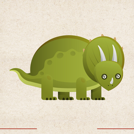 矢量动物 矢量植物 插画 手绘