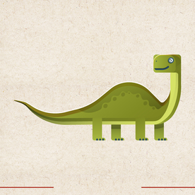 矢量动物 矢量植物 插画 手绘