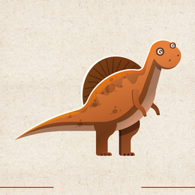 矢量动物 矢量植物 插画 手绘