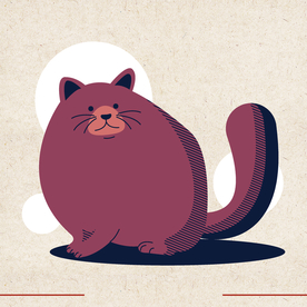 矢量动物 矢量植物 插画 手绘