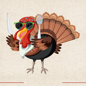 矢量动物 矢量植物 插画 手绘