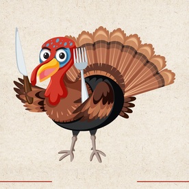 矢量动物 矢量植物 插画 手绘