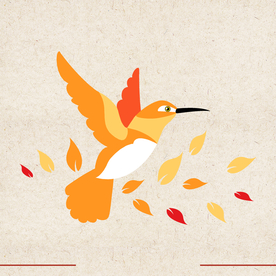 矢量动物 矢量植物 插画 手绘