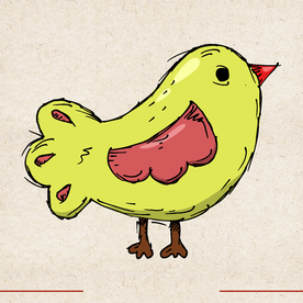 矢量动物 矢量植物 插画 手绘