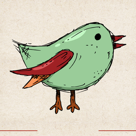 矢量动物 矢量植物 插画 手绘