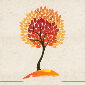 矢量动物 矢量植物 插画 手绘