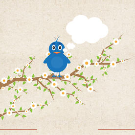 矢量动物 矢量植物 插画 手绘