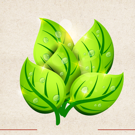 矢量动物 矢量植物 插画 手绘