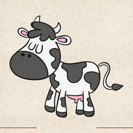 矢量动物 矢量植物 插画 手绘