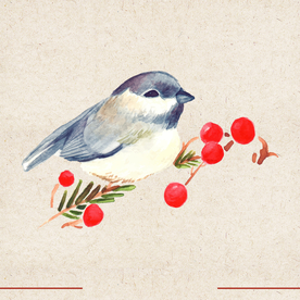 矢量动物 矢量植物 插画 手绘