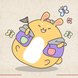 矢量动物 矢量植物 插画 手绘