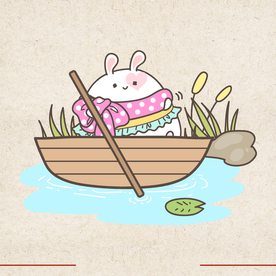 矢量动物 矢量植物 插画 手绘