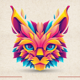 矢量动物 矢量植物 插画 手绘