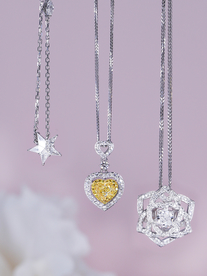 钻石项链挂饰吊坠