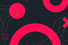 几何图形抽象背景