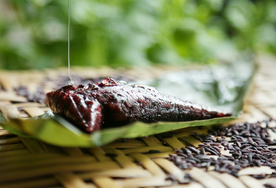 黑米粽