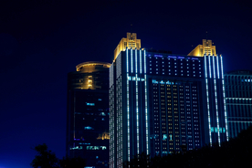 郑州东区夜景