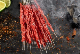 新鲜肉串