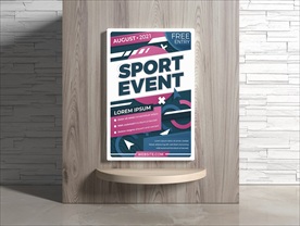 运动海报