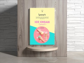 冰淇淋海报