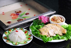 锅底竹荪生态鸡汤