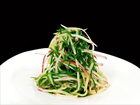 沙葱拌萝卜丝儿