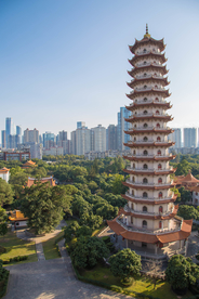 西禅寺远景