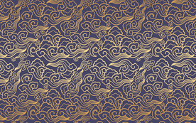 国风纹理墙贴墙画壁画背景素材