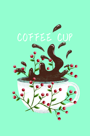 清新简约植物装饰画