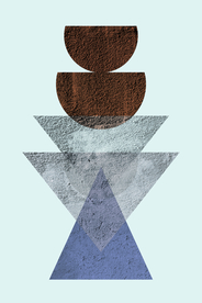 抽象几何欧美装饰画