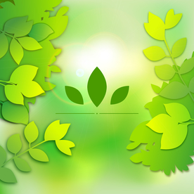 矢量动物 矢量植物 插画 手绘