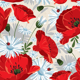 矢量动物 矢量植物 插画 手绘