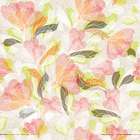 矢量动物 矢量植物 插画 手绘