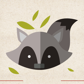 矢量动物 矢量植物 插画 手绘