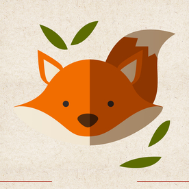 矢量动物 矢量植物 插画 手绘