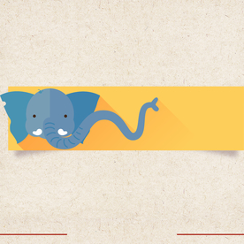 矢量动物 矢量植物 插画 手绘