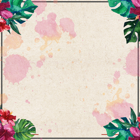 矢量动物 矢量植物 插画 手绘