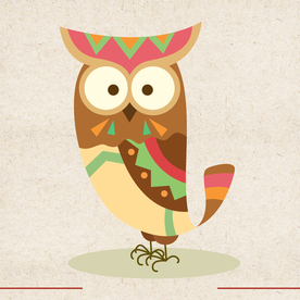 矢量动物 矢量植物 插画 手绘