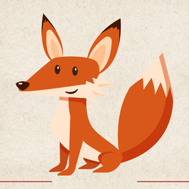 矢量动物 矢量植物 插画 手绘