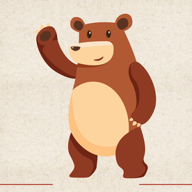 矢量动物 矢量植物 插画 手绘