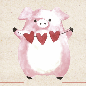 矢量动物 矢量植物 插画 手绘