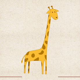 矢量动物 矢量植物 插画 手绘