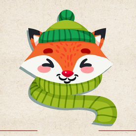 矢量动物 矢量植物 插画 手绘