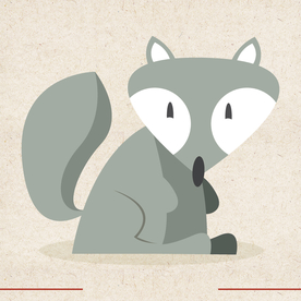 矢量动物 矢量植物 插画 手绘